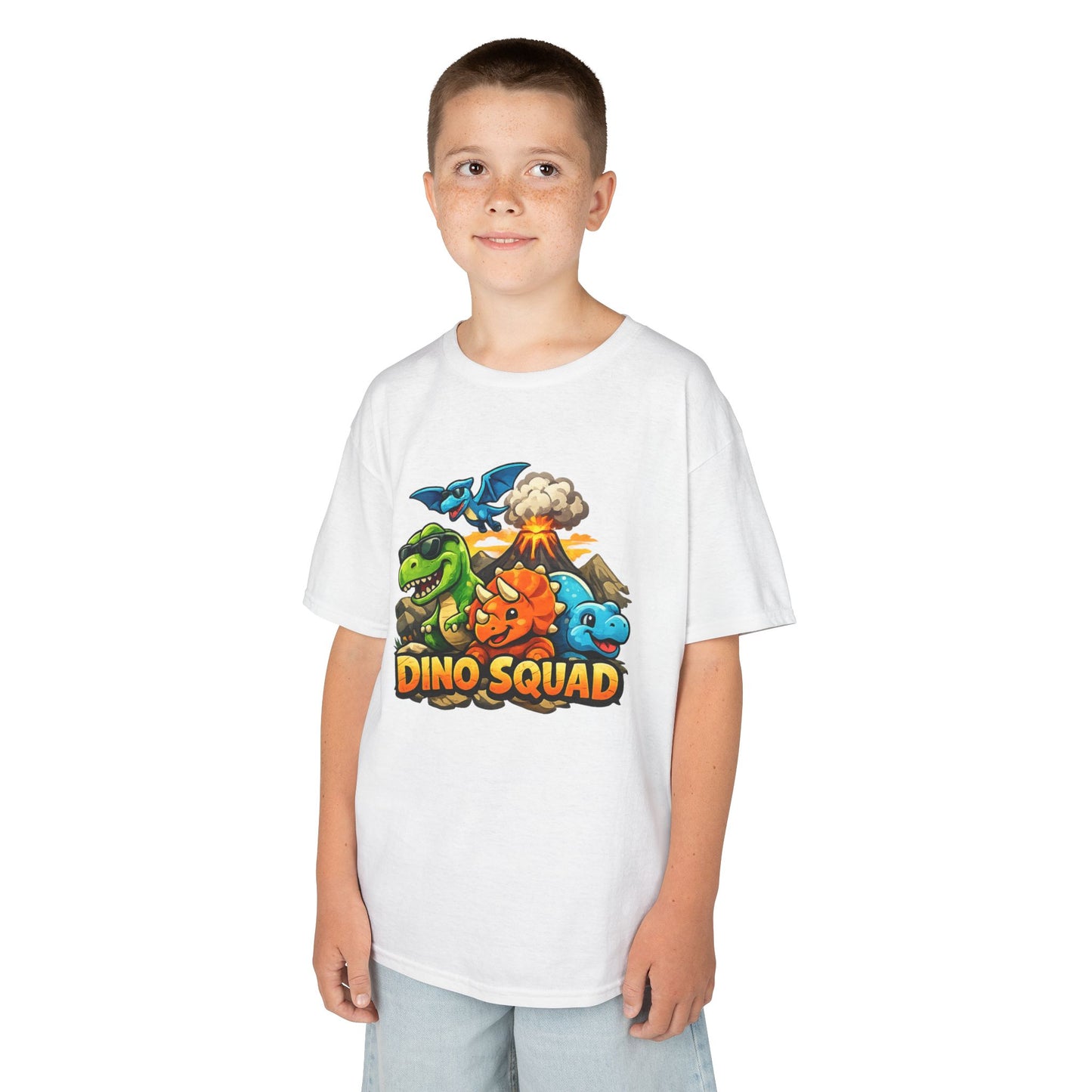 Kids Heavy Cotton™ Tee "Dino Squad"