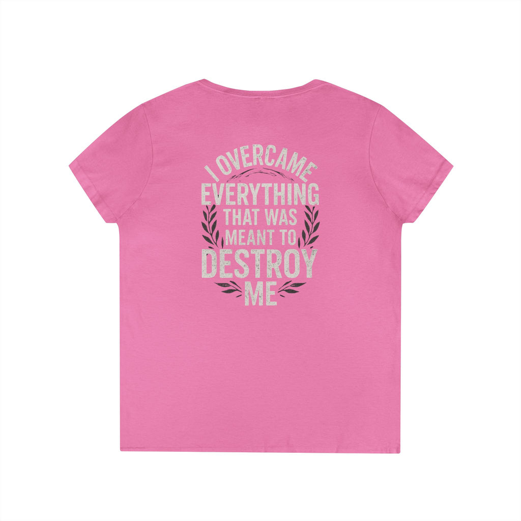 Women's V Neck-Strength in Motion