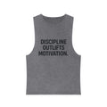 Discipline Outlifts Motivation muscle tank