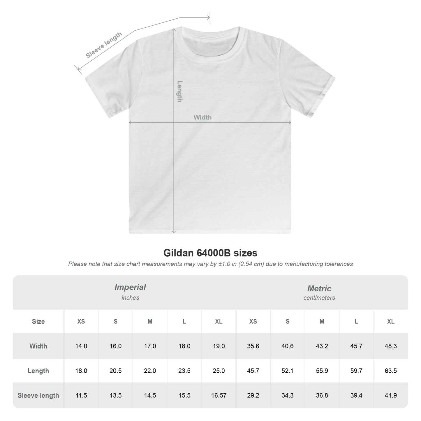 Kids Softstyle Back to School Tee