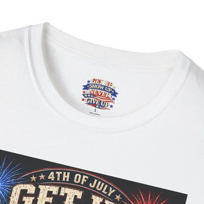 Patriotic 4th of July Unisex T-Shirt | Soft USA Independence Day Tee | American Pride Graphic Shirt for Men & Women