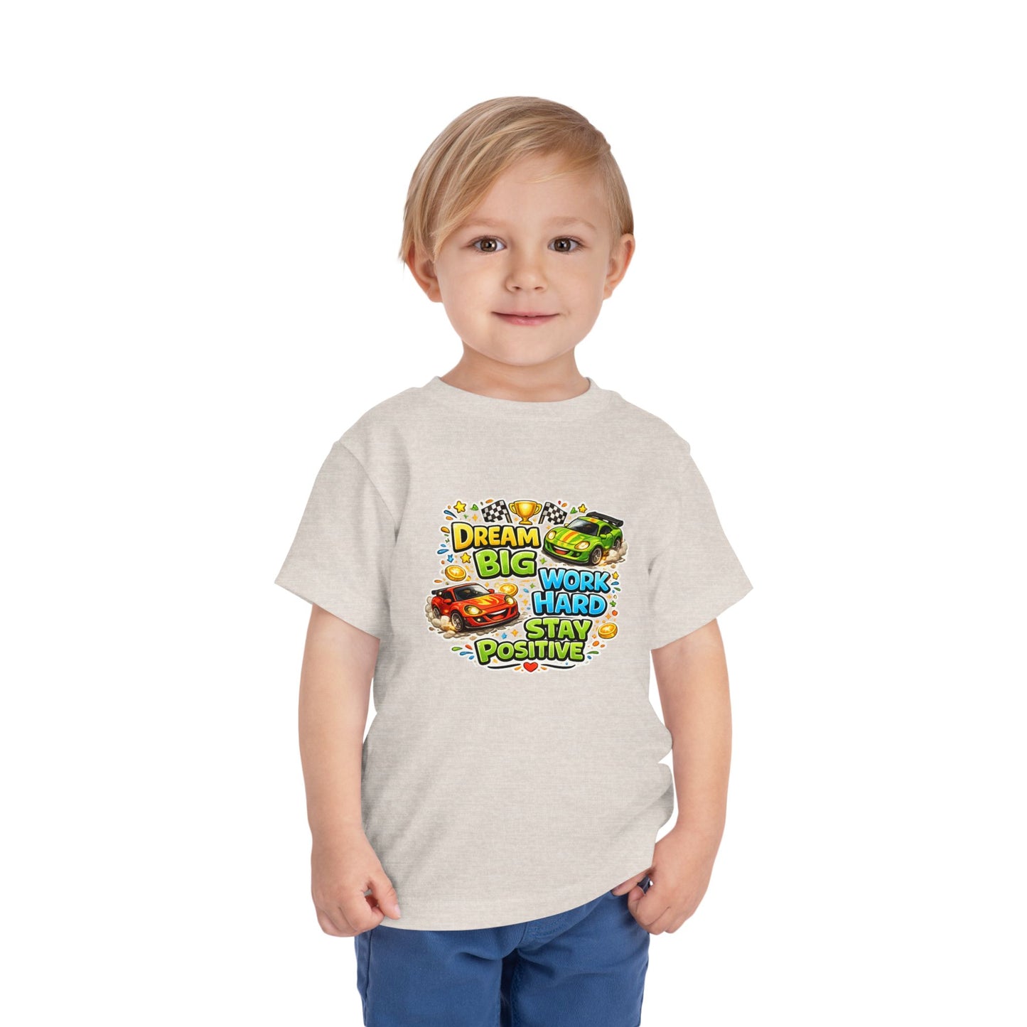 Toddler Motivational T-Shirt | Inspirational Kids Graphic Tee | Soft Cotton Toddler Shirt | Positive Mindset Children's Clothing | Everyday Comfort Tee