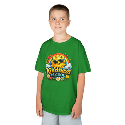 Kids Heavy Cotton™ Tee "Kindness is Cool"