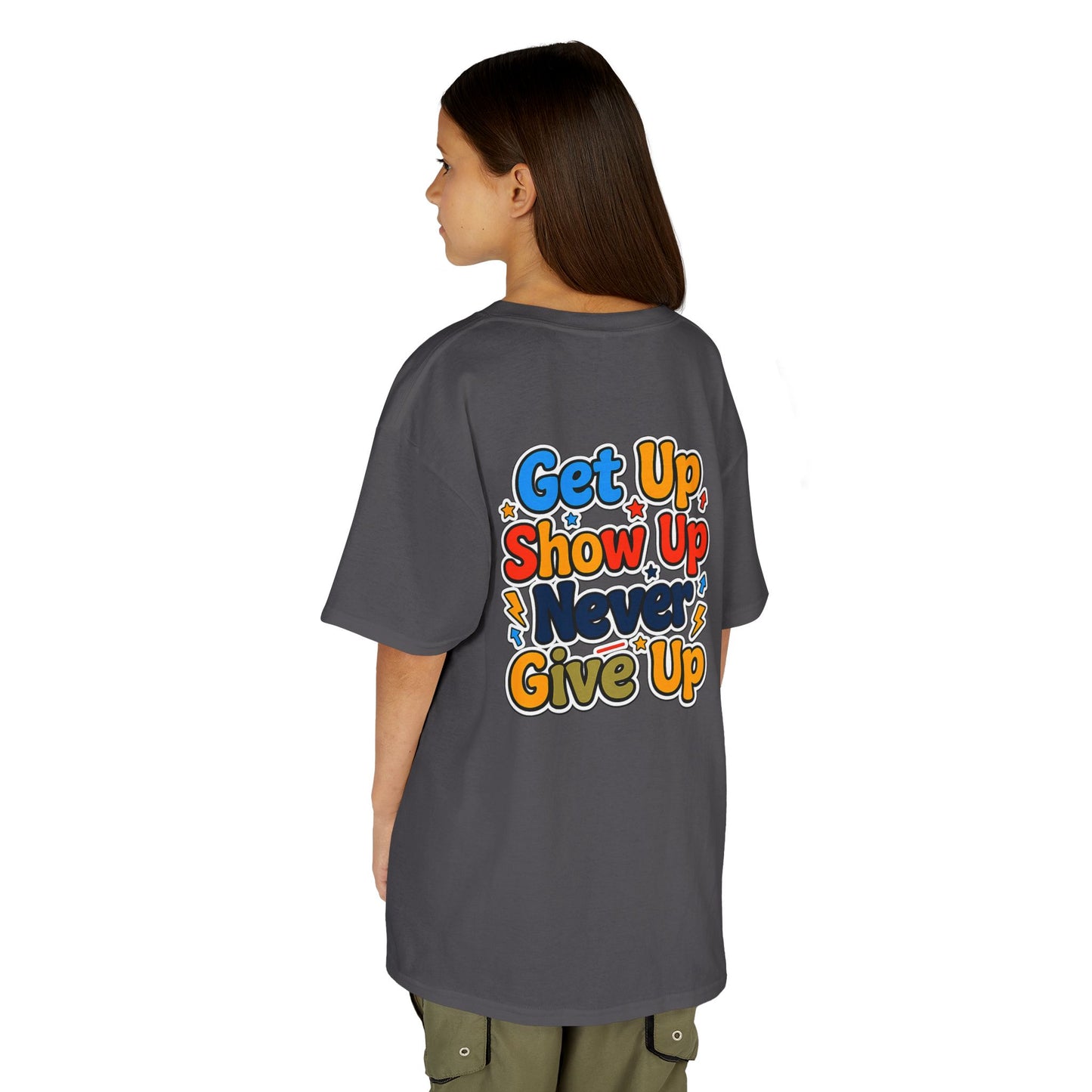 Kids Heavy Cotton™ Motivational T Shirt