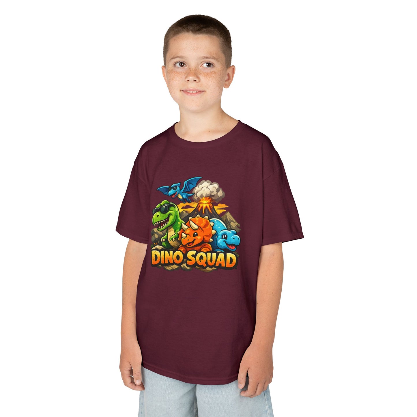 Kids Heavy Cotton™ Tee "Dino Squad"