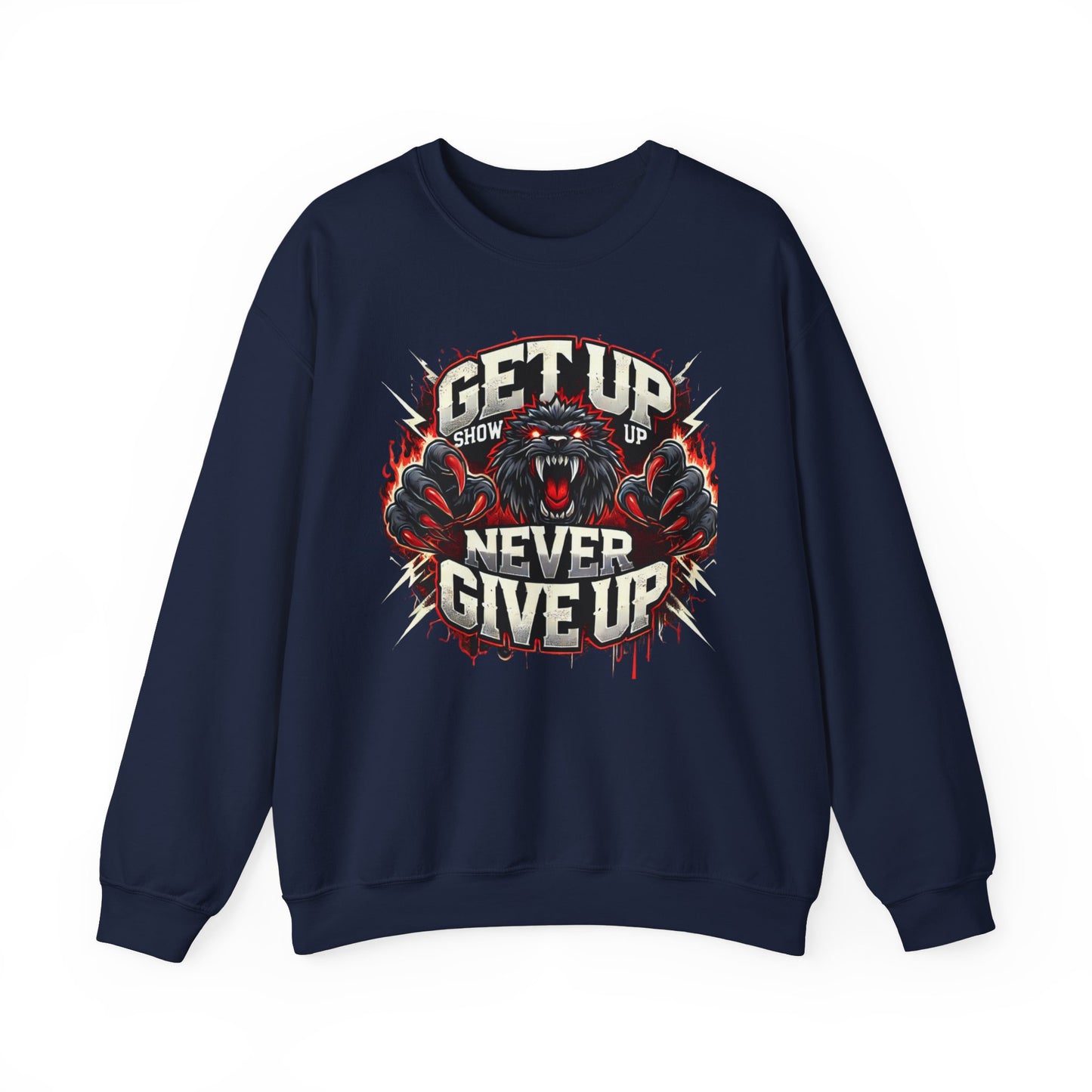 Relentless Drive Crewneck Sweatshirt UNISEX– Stay Warm, Stay Motivated