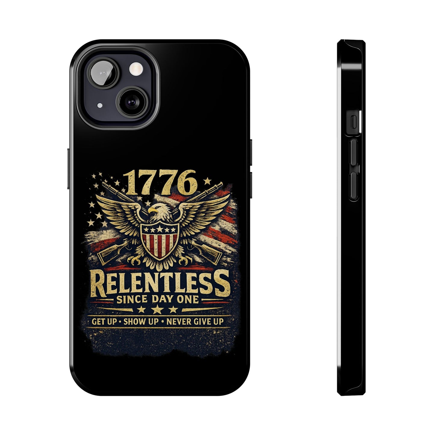 Patriotic 4th of July Tough Phone Case | Shockproof Protective Cover for iPhone & Samsung | USA Independence Day Design