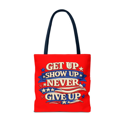 Patriotic 4th of July Tote Bag | Reusable American Pride Shopping Bag | USA Independence Day Beach, Grocery & Everyday Carry Tote
