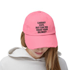 Cardio? Cute. But Can You Squat Your Silence? : Unisex Distressed Cap