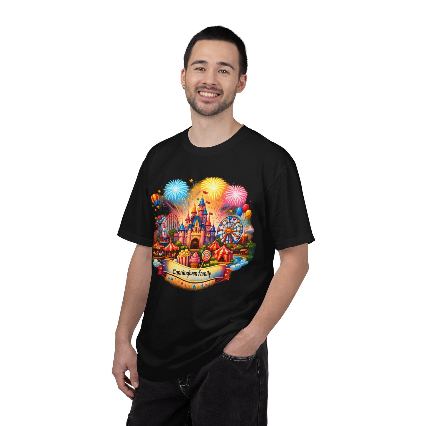 Customizable Name Graphic T-Shirt – for Disney Trips, Theme Park Vacations