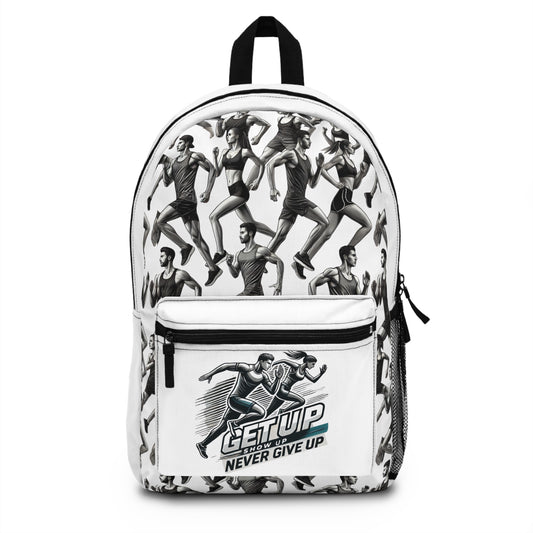 Go-Getter Backpack – Carry Your Goals Everywhere (White)