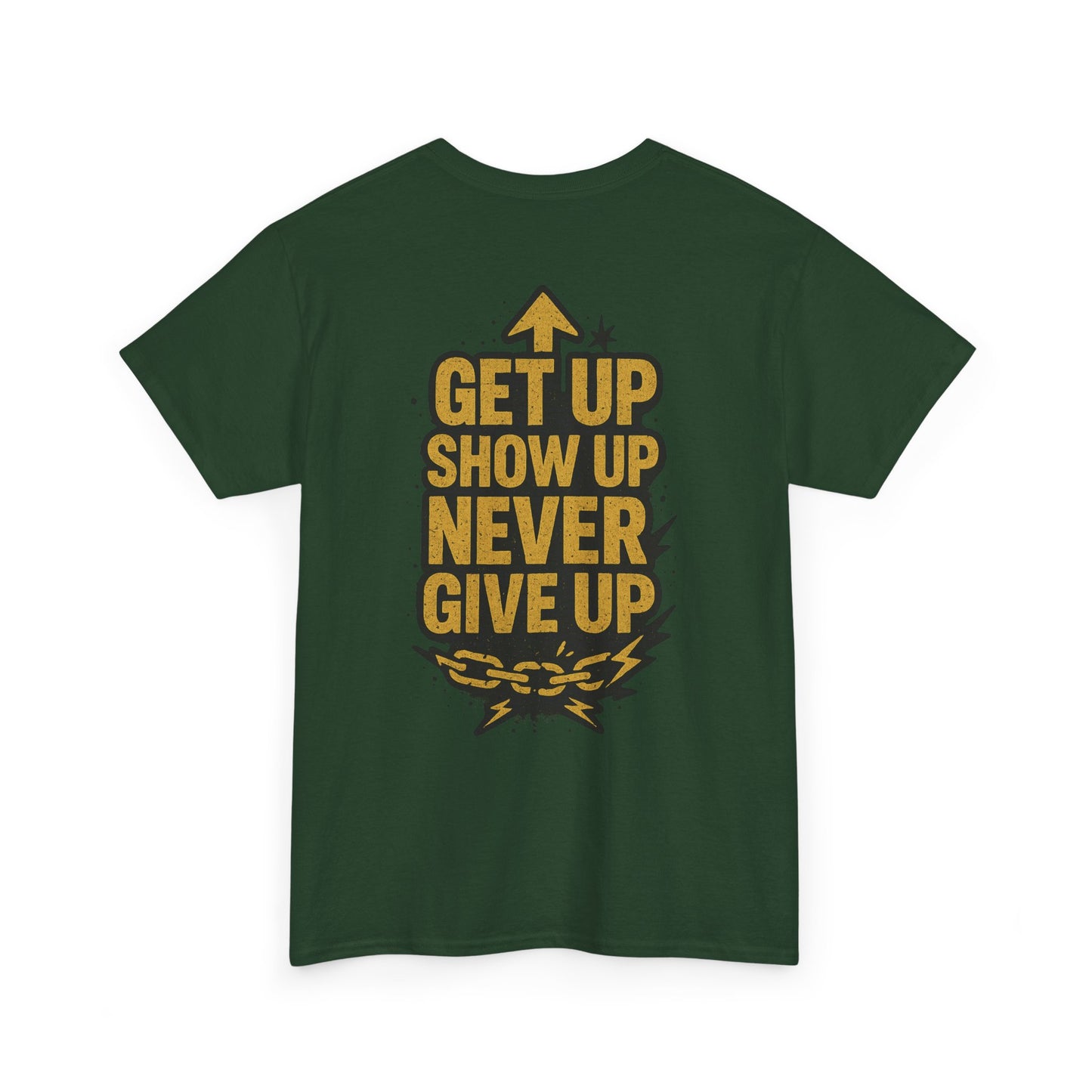 You Didn't Just Show Up. You Slayed. Unisex Heavy Cotton Tee