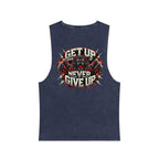 Weights first emotions later muscle tank