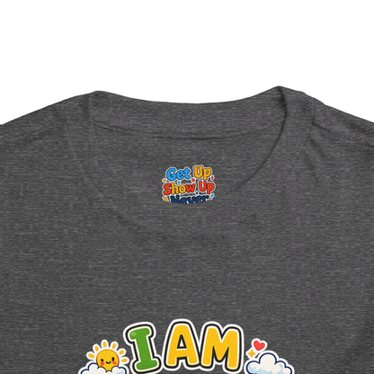 Toddler Motivational T-Shirt | Inspirational Kids Graphic Tee | Soft Cotton Toddler Shirt | Positive Mindset Children's Clothing | Everyday Comfort Tee