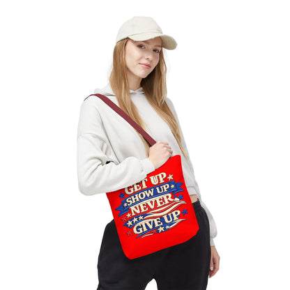 Patriotic 4th of July Tote Bag | Reusable American Pride Shopping Bag | USA Independence Day Beach, Grocery & Everyday Carry Tote