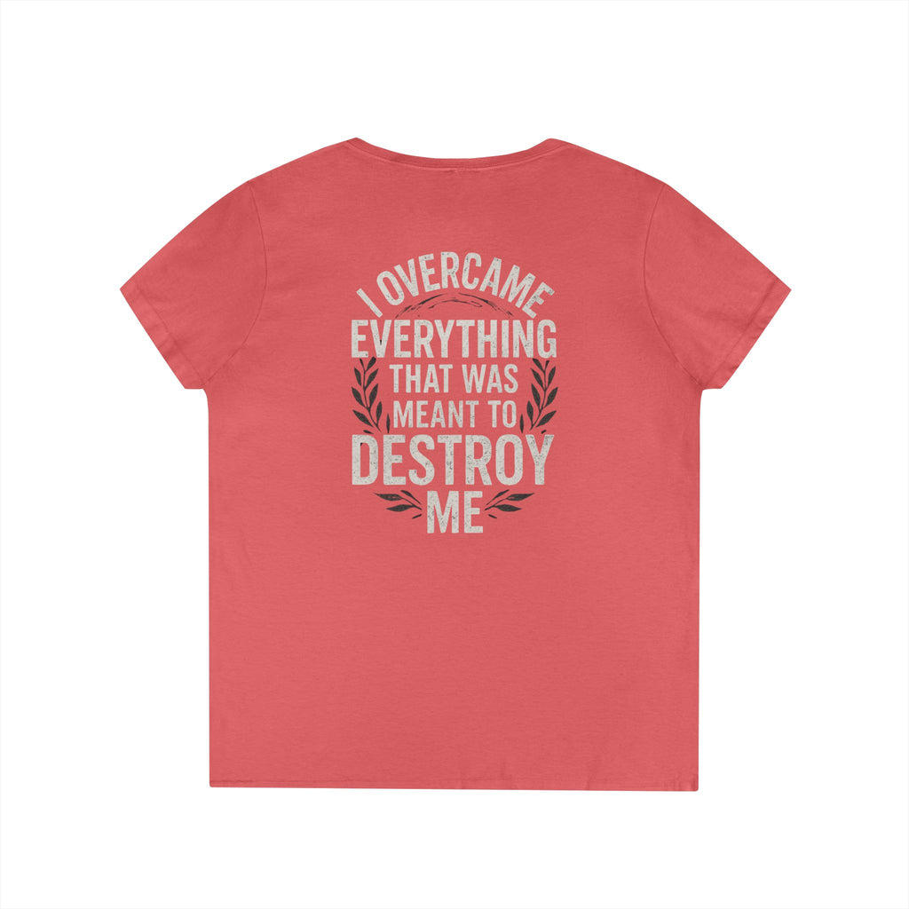 Women's V Neck-Strength in Motion