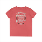 Women's V Neck-Strength in Motion