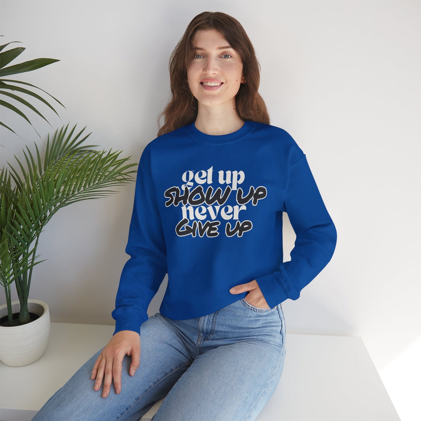 Relentless Drive Crewneck Sweatshirt UNISEX– Stay Warm, Stay Motivated