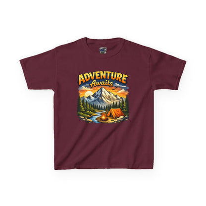 Kids Heavy Cotton™ Tee Adventure Awaits