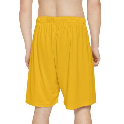 Relentless Performance Men’s Sports Shorts (Yellow)