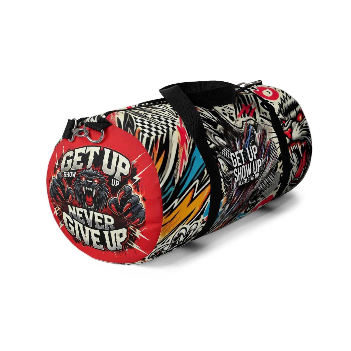 The Grind Duffle Bag – Built for Winners (Red)