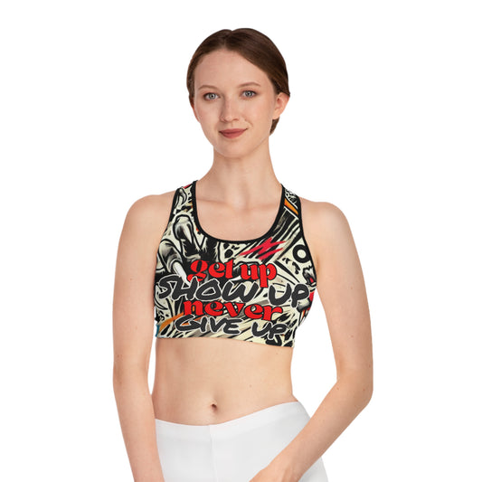 No Excuses Sports Bra – Train Hard, Stay Supported (FIERCE)