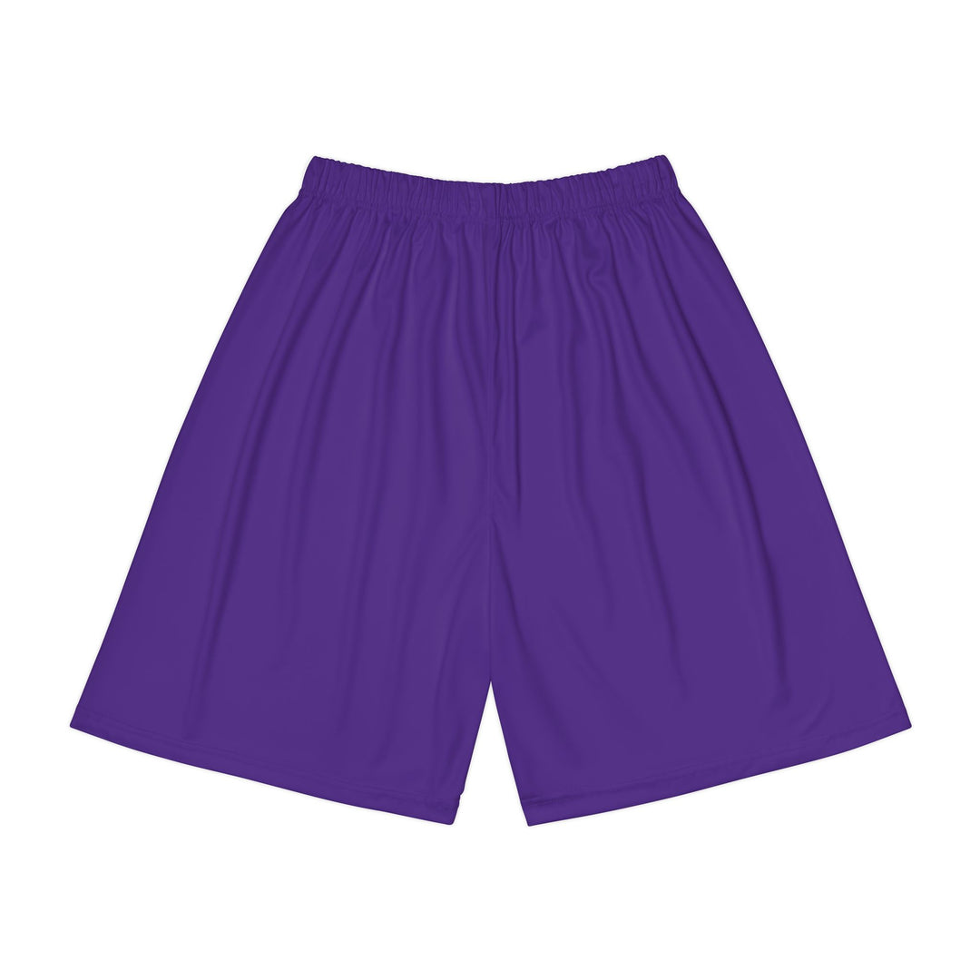 Relentless Performance Men’s Sports Shorts (Dark Purple)