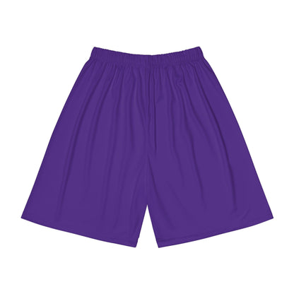 Relentless Performance Men’s Sports Shorts (Dark Purple)