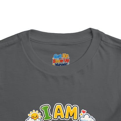 Toddler Motivational T-Shirt | Inspirational Kids Graphic Tee | Soft Cotton Toddler Shirt | Positive Mindset Children's Clothing | Everyday Comfort Tee