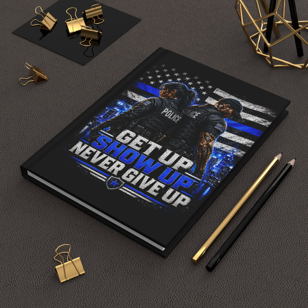 Blue Line Legacy Hardcover Journal