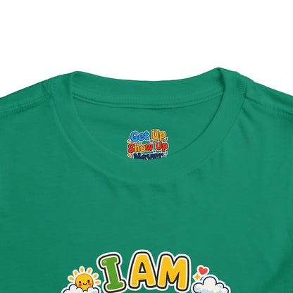 Toddler Motivational T-Shirt | Inspirational Kids Graphic Tee | Soft Cotton Toddler Shirt | Positive Mindset Children's Clothing | Everyday Comfort Tee