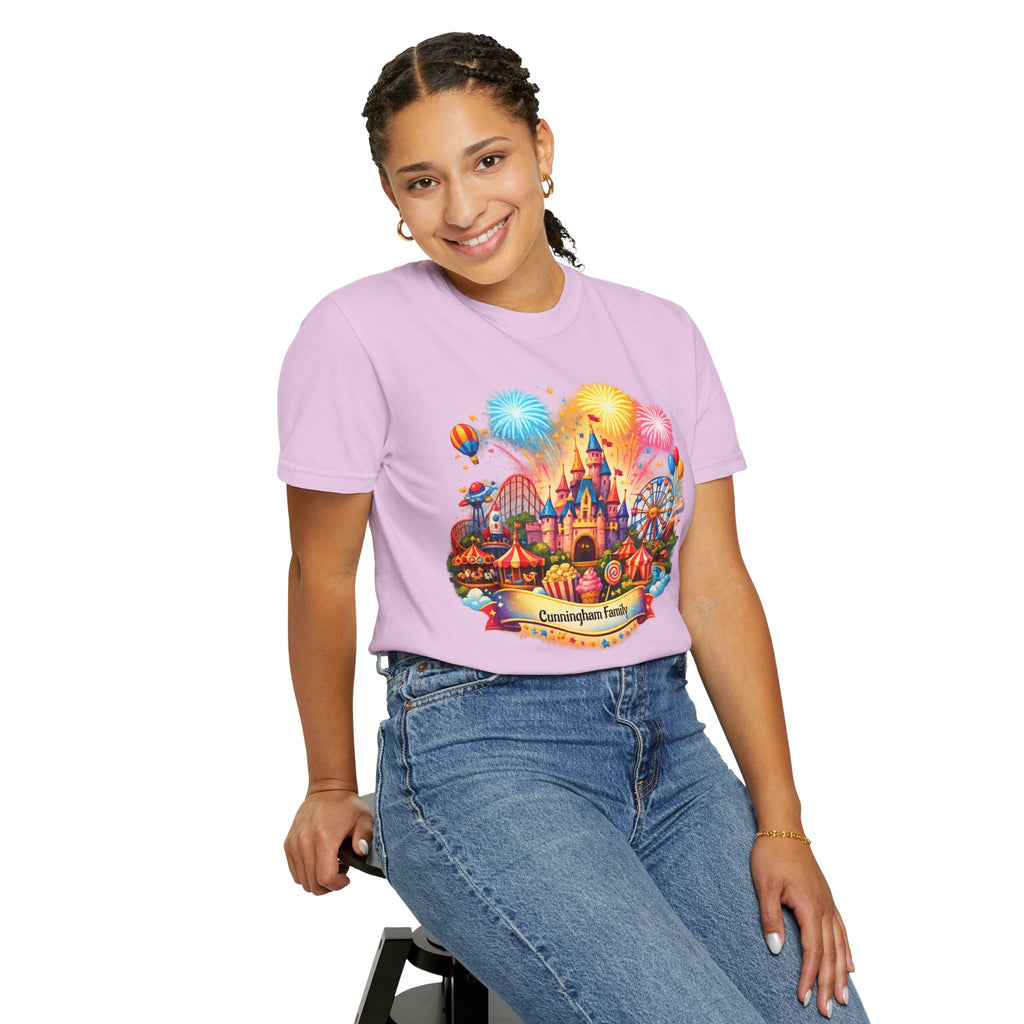 Customizable Name Graphic T-Shirt – for Disney Trips, Theme Park Vacations