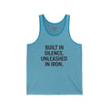 Built in silence unleashed in iron muscle tank