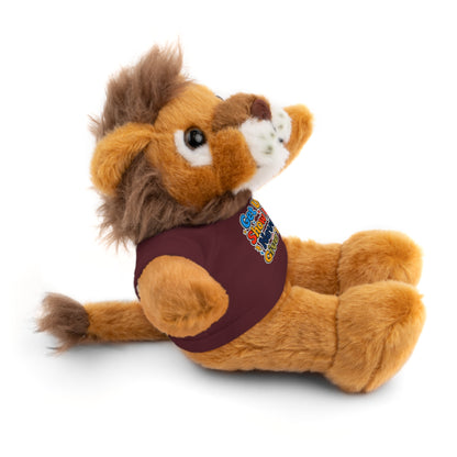 Stuffed Animals with Tee " Get Up Show Up Never Give Up"