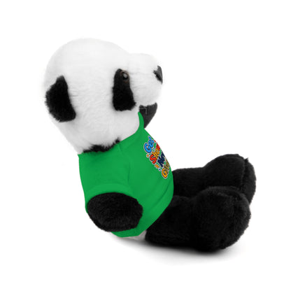 Stuffed Animals with Tee " Get Up Show Up Never Give Up"