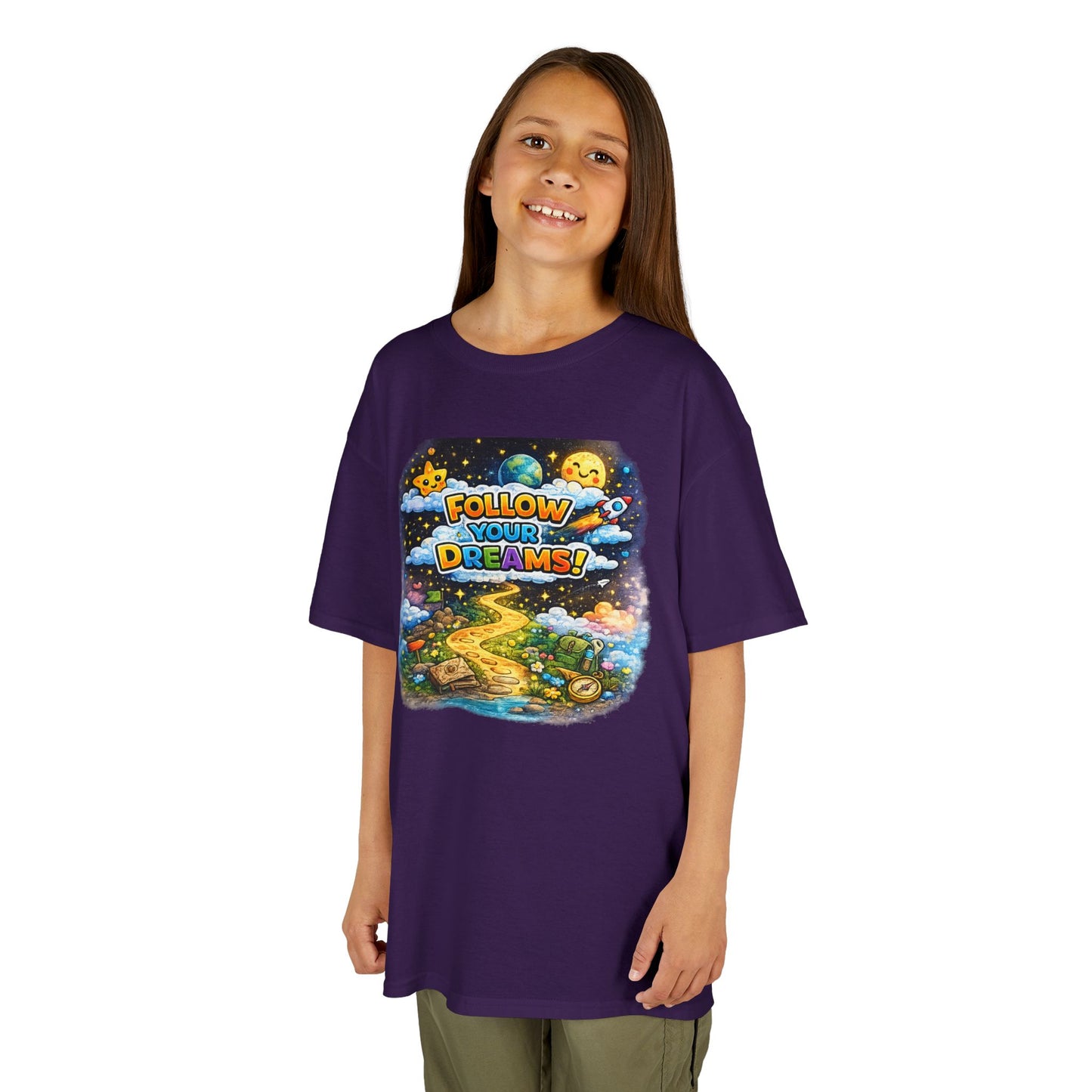 Kids Heavy Cotton™ Motivational T shirt