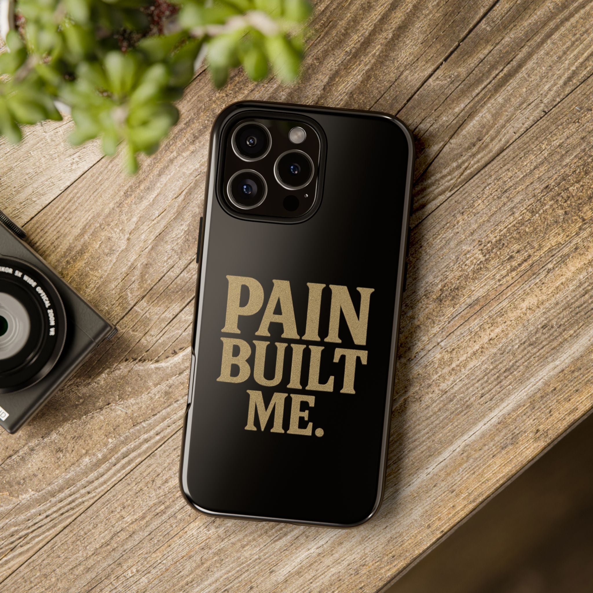 Pain Built Me. Tough Phone Cases