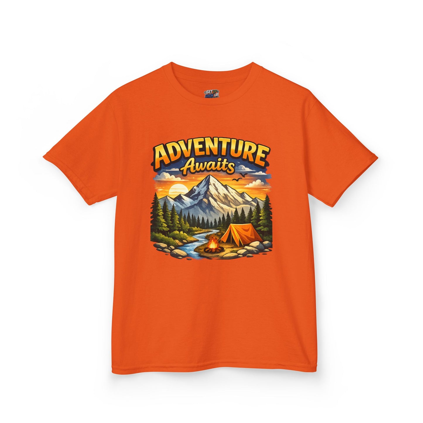 Kids Heavy Cotton™ Tee Adventure Awaits