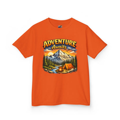 Kids Heavy Cotton™ Tee Adventure Awaits