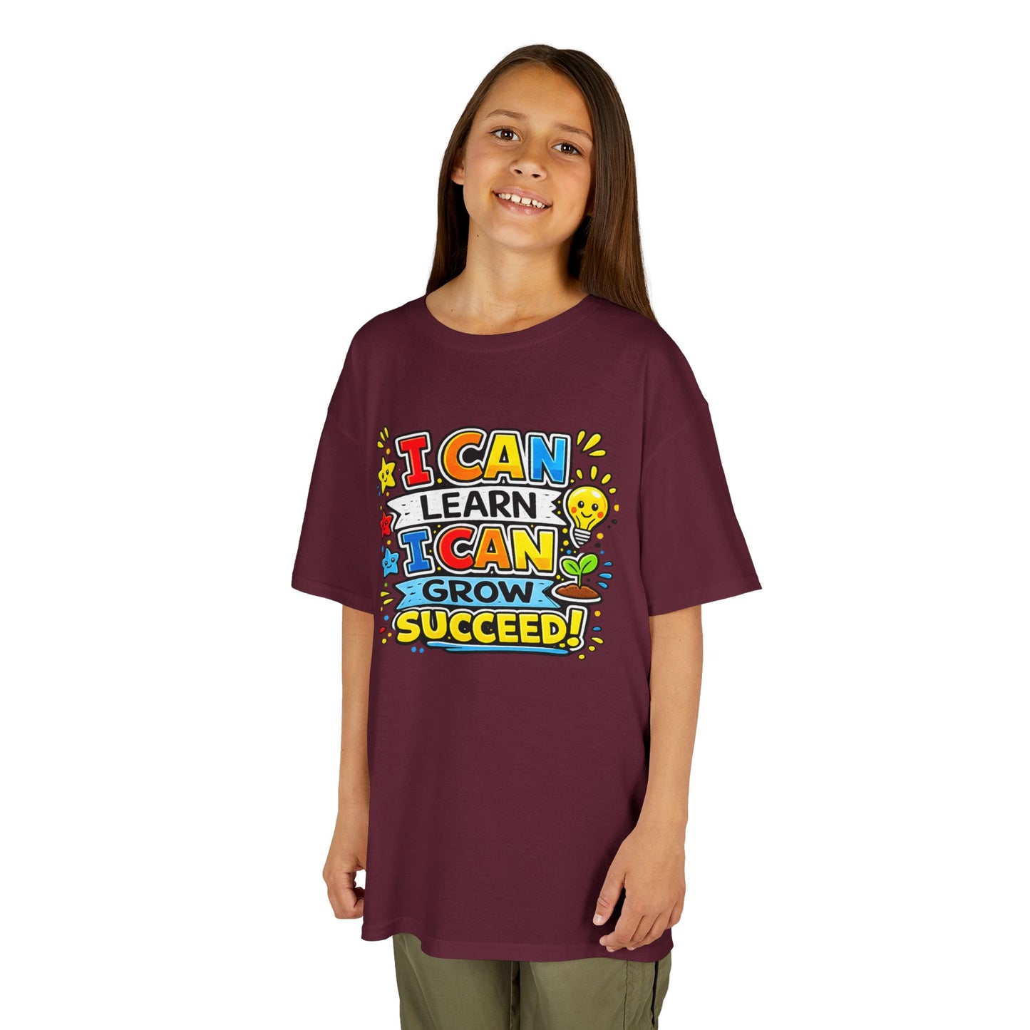 Kids Heavy Cotton™ Motivational Shirt