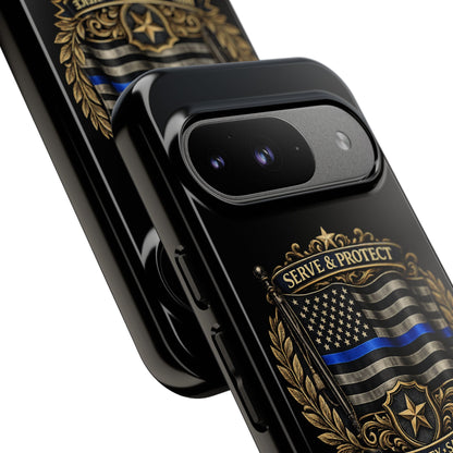 Blue Line Legacy Tough Phone Case