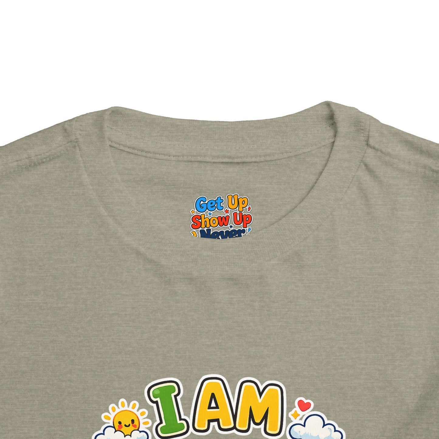 Toddler Motivational T-Shirt | Inspirational Kids Graphic Tee | Soft Cotton Toddler Shirt | Positive Mindset Children's Clothing | Everyday Comfort Tee