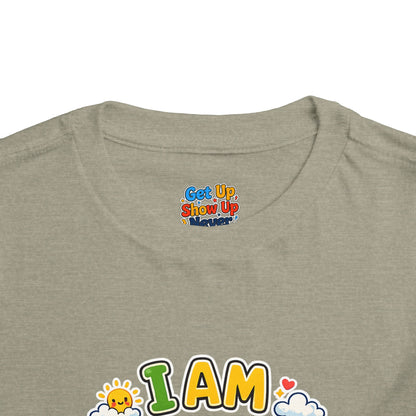 Toddler Motivational T-Shirt | Inspirational Kids Graphic Tee | Soft Cotton Toddler Shirt | Positive Mindset Children's Clothing | Everyday Comfort Tee