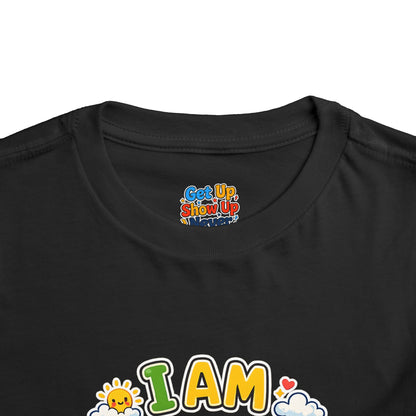 Toddler Motivational T-Shirt | Inspirational Kids Graphic Tee | Soft Cotton Toddler Shirt | Positive Mindset Children's Clothing | Everyday Comfort Tee