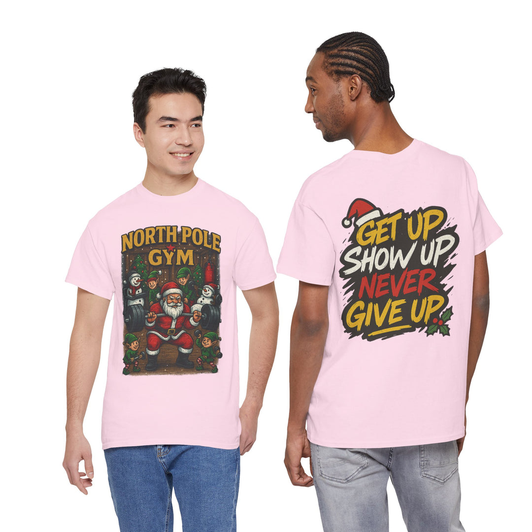 North Pole Gym. Unisex Heavy Cotton Tee