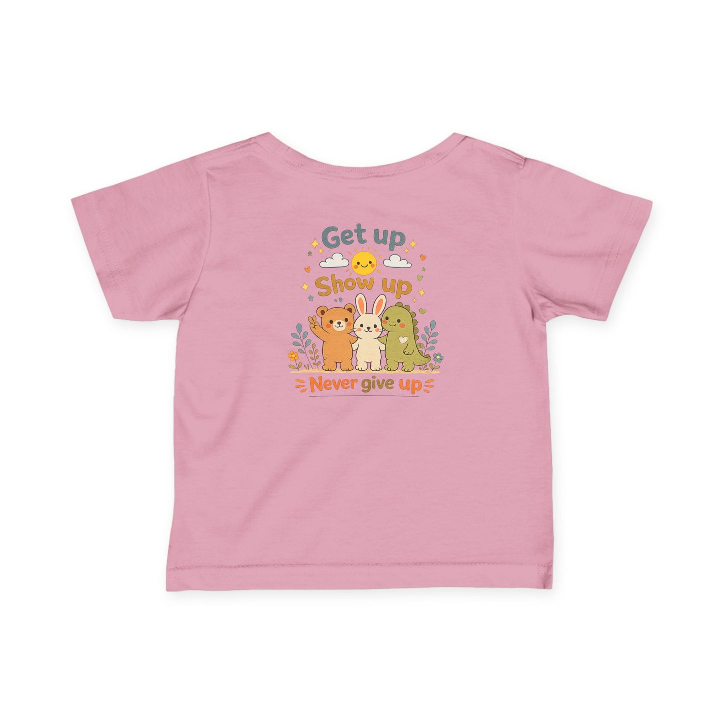 Infant Motivational Jersey T-Shirt | Soft Cotton Baby Graphic Tee | Inspirational Infant Shirt | Positive Message Baby Clothing | Cute Baby Outfit Gift