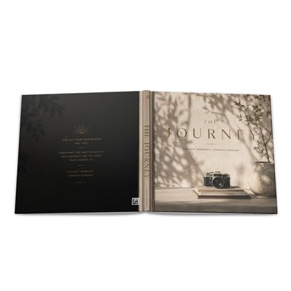 The Journey™ Premium Photo Book — Timeless Luxury Album for Family, Travel, Weddings & Memories