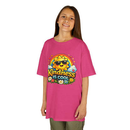 Kids Heavy Cotton™ Tee "Kindness is Cool"