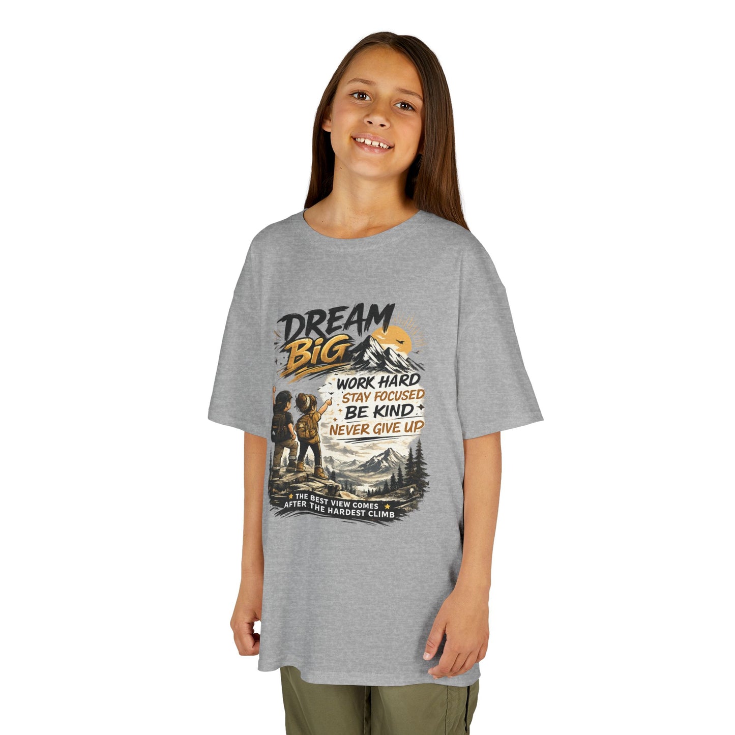 Kids Heavy Cotton™ Motivational T shirt