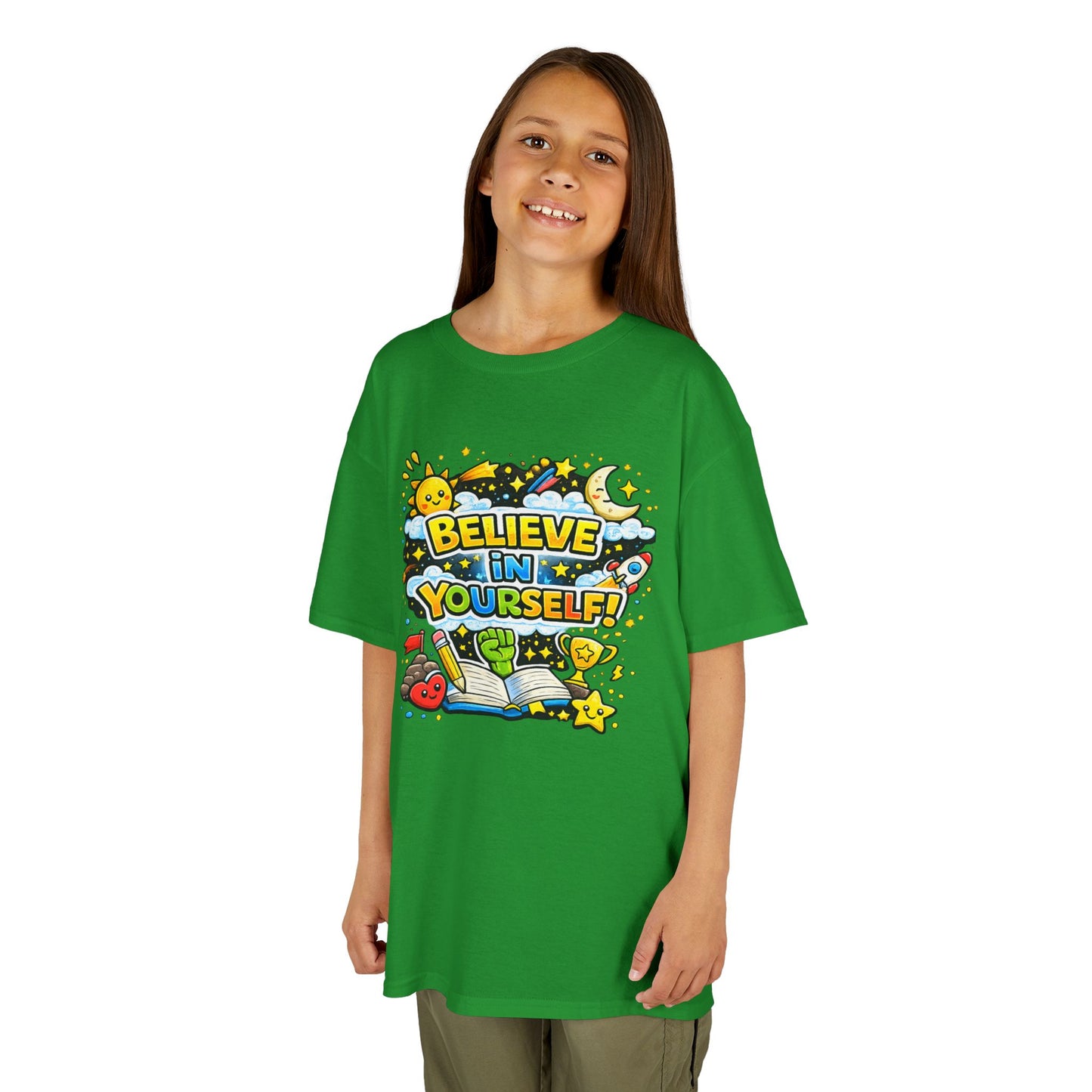 Kids Heavy Cotton™ Motivational T Shirt
